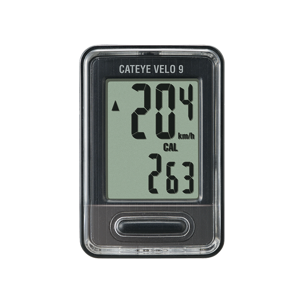Cateye Velo9 CC-VL820 Black, Bicycle computer